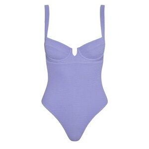 Monday Swimwear Clovelly One piece - Wisteria Crinkle